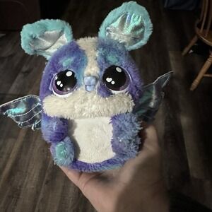 Hatchimals Interactive Plush Purple Blue Talking Toy Wings 2019